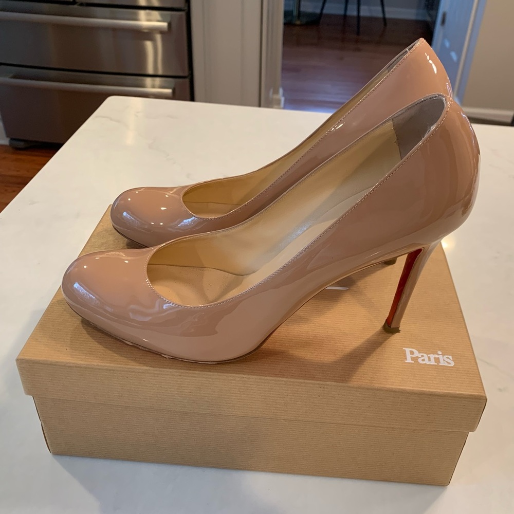 Christian Louboutin Simple Pump 100 Patent Calf
